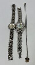 Vintage Disney Lot Of 2 Watches And 1 Necklace picture