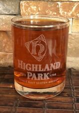 HIGHLAND PARK Collectible Whiskey Glass 8 Oz picture