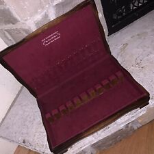 Vintage McGraw Mahogany Brown Silverware Chest Empty Box + Drawer Only picture