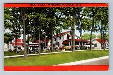 Wisconsin Dells WI-Wisconsin, Oak Villa, Exterior, Vintage Postcard picture
