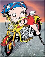 Betty Boop Motorcycle 8 x 10 Picture Print Art Photo Photograph Vintage Cartoon picture