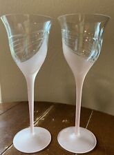 Melinda Clear(Frosted) By Crystal Clear Industries 2 Pieces Wine Glass picture