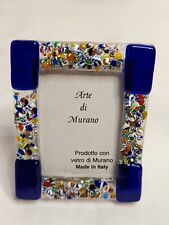 Art Di Murano Fused Glass Picture Frame Made In Italy  3