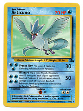 Articuno Pokemon Card - 17/62 Non Holo Fossil Set Rare WOTC - Lightly Played picture