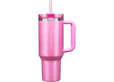 Stanley X Starbucks Winter Pink Cup 40oz Tumbler New Edition picture