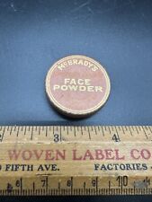 McBrady's American Beauty Face Powder TIn Vintage 1930s Makeup picture
