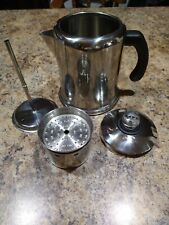 Farberware Stainless Steel 4-8 Cup Stove Top/Camping Percolator Complete picture