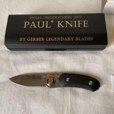 NEW Gerber Paul Series II Model 2 Final Production 1997 USA Knife From Japan picture
