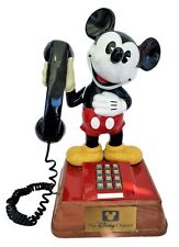 Vintage ATC Disney Channel Mickey Mouse Phone Moveable Arm Model TEIF8000 picture