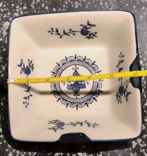 *Royal China* Blue & White Square Shaped Porcelain Serving Dish picture