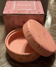 Gen3 Blake Trinket Dish with Lid Pink Terracotta Tribal Jewelry Candy dish NEW picture