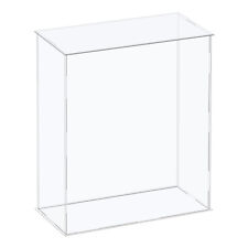 Acrylic Display Case Plastic Box Cube Storage Box Clear Showcase 8.3x4.3x12.2 in picture