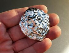 5 oz. Hand Poured 999 Bismuth Art Bullion Bar  Lion picture