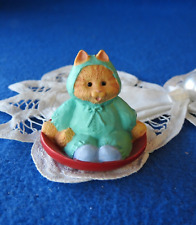Hallmark Merry Miniature 1995 Cameron (Sled) CAT picture
