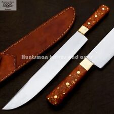 Custom Made Hand Forged 12c27 Steel Bark River Edwin Forrest Bowie Knife Replica picture