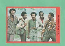 The Temptations   1972 Tip Top Pop Stars card  Rare picture