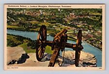 Chattanooga TN-Tennessee, Battery, Lookout Mountain, Antique, Vintage Postcard picture