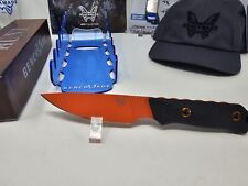 Benchmade 15600OR 4.64 in Raghorn Fixed Blade Knife - Orange RARE picture