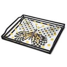 Brand New Mackenzie Childs Spot On Butterfly Butler's Tray picture