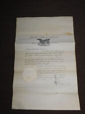 VINTAGE 1900  WILLIAM J B WILLIAMS HOLLAND PATENT NY COURT ATTORNEY CERTIFICATE picture