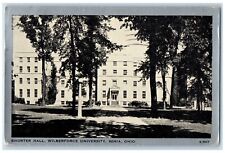 1939 Exterior View Shorter Hall Wilberforce University Xenia Ohio OH Postcard picture
