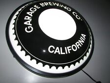 New Garage Brewing California Craft Led Beer Bar Sign Light Gear No Tap Handle picture