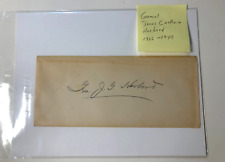 LIEUTENANT GENERAL James Guthrie Harbord Signed Autographed Envelope picture