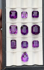 142-Carat Beautiful Natural 💜Amethyst Nice Purple Colour From Brazil . picture