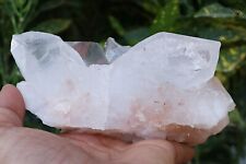 978 gm Natural White Quartz with Rare Pink Crystal Quartz Minerals Specimen Raw picture
