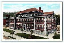 c1920's High School Exterior Maysville Kentucky KY Unposted Vintage Postcard picture