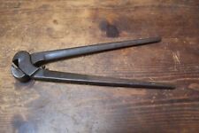 Carew’s Patent End  Nippers Heavy Duty No. 14, Blacksmith Farrier, Solid 15” L picture