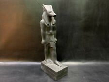 Amazing Large Set (Seth) God of Evil and war standing - Handmade Altar statue picture