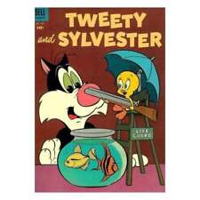 Tweety and Sylvester #7 1952 series Dell comics VG minus [y& picture