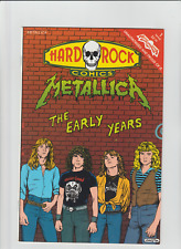 HARD ROCK COMICS #1  METALLICA EARLY YEARS  1st PRINT  REVOLUTIONARY 1992 picture