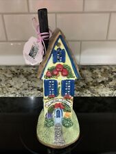 Blue Sky Clayworks Tea Light Candle House SPRING SONG 10” picture