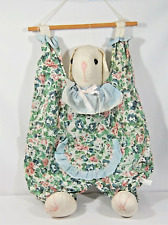 Bunny Rabbit Bag Unique Vintage Hanging - Crafts, Socks Pantyhose Grocery Bags ? picture