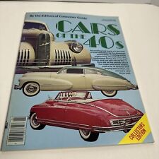 Cars Of The 40s By The Editors of Consumer Guide 1979 picture