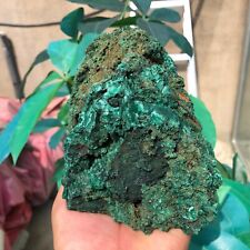 3.7 LB Natural Green Malachite Spherical Quartz Crystal Mineral Specimen Healing picture