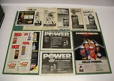 1982-89 104+ Octane Boost Magazine 12 Ad Lot Racing Fuel Additive Diesel Cetane picture