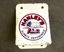 Vintage HANLEY'S ALE PAINTED WALL MOUNT BOTTLE OPENER Rare Old Advertising Sign picture