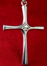 Catholic Bishops Sterling Silver Guadalupe Pilgrimage Holy Spirit Crucifix Cross picture