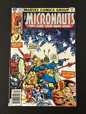 MICRONAUTS #15 FVF Marvel Comics 1980 picture