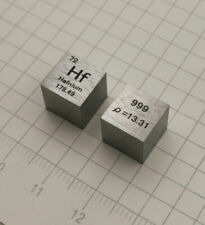 10x10x10mm Cube Element Pure Density Specimen Collection Hobby High Purity Metal picture