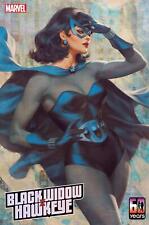Black Widow And Hawkeye #1 Artgerm Black Widow Var Marvel Comic Book 2024 picture