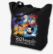 Disney D23 Expo 2019 Event Mickey Elsa Woody Black Panther R2-D2 Tote New picture