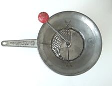 Vintage Moulin Legumes Food Mill #2 Made in France Brevete SGDG Aluminum Red picture