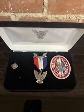 Boy Scouts of America Eagle Scout Medal Patch Set Incomplete BSA Be Prepared picture