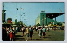 Pomona CA-California, Fun At The Fair, Los Angeles County Fair, Vintage Postcard picture