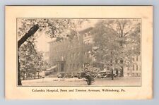 Wilkinsburg PA-Pennsylvania, Columbia Hospital, Antique, Vintage Postcard picture