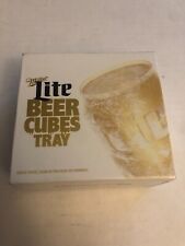 NEW Miller Lite Beer Cubes • Ice Cube Tray • Beer Mold • SOLD OUT picture